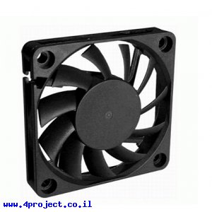 מאוורר 60x60x10 מ"מ - 12V