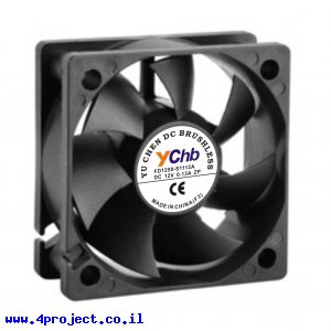 מאוורר 50x50x20 מ"מ - 12V