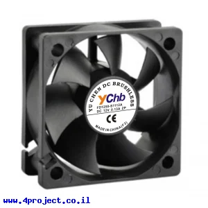 מאוורר 50x50x20 מ"מ - 12V