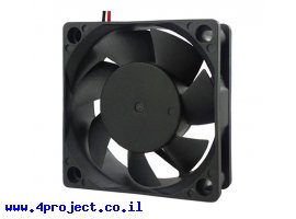 תמונה של מוצר מאוורר 60x60x15 מ"מ - 5V