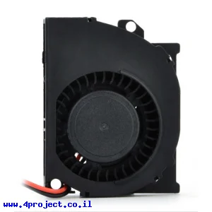 מאוורר 50x40x10 מ"מ - מפוח - 12V