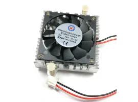 תמונה של מוצר מאוורר 40x40x10 מ"מ עם גוף קירור - 12V