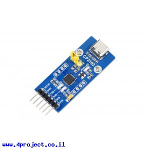 מתאם USB ל-Serial בעזרת רכיב CP2102