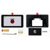 מסך מגע קיבולי LCD 7" 1024x600, ממשק DSI, מארז פלסטיק