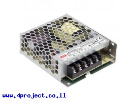 תמונה של מוצר ספק כח ממותג 12V/4.2A - MEANWELL