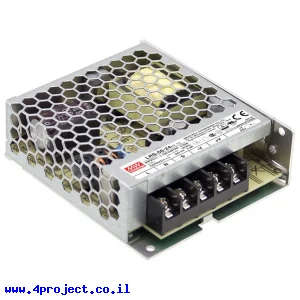 ספק כח ממותג 12V/4.2A - MEANWELL