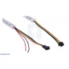 רצועת לדים Addressable RGB - אורך 1 מטר, 30 לדים (SK9822)