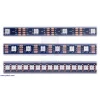 רצועת לדים Addressable RGB - אורך 1 מטר, 30 לדים (SK9822)