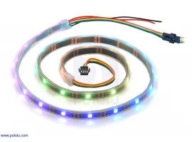 תמונה של מוצר רצועת לדים Addressable RGB - אורך 1 מטר, 30 לדים (SK9822)