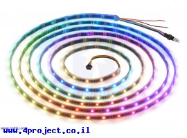 תמונה של מוצר רצועת לדים Addressable RGB - אורך 5 מטר, 150 לדים (SK9822)