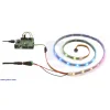 רצועת לדים Addressable RGB - אורך 1 מטר, 60 לדים (SK9822)