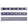 רצועת לדים Addressable RGB - אורך 1 מטר, 60 לדים (SK9822)