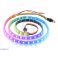 רצועת לדים Addressable RGB - אורך 1 מטר, 60 לדים (SK9822)