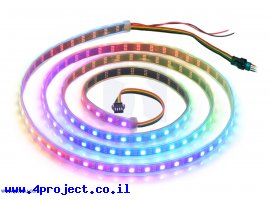 תמונה של מוצר רצועת לדים Addressable RGB - אורך 2 מטר, 120 לדים (SK9822)