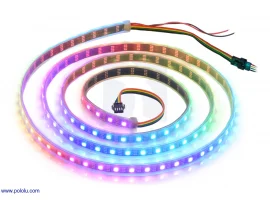 תמונה של מוצר רצועת לדים Addressable RGB - אורך 2 מטר, 120 לדים (SK9822)