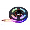 רצועת לדים Addressable RGB - אורך 0.5 מטר, 72 לדים (SK9822)