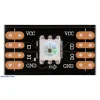 רצועת לדים Addressable RGB - אורך 0.5 מטר, 72 לדים (SK9822)