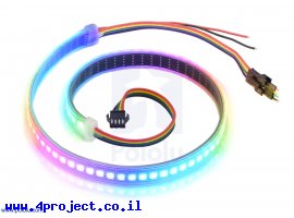 תמונה של מוצר רצועת לדים Addressable RGB - אורך 0.5 מטר, 72 לדים (SK9822)