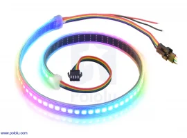 תמונה של מוצר רצועת לדים Addressable RGB - אורך 0.5 מטר, 72 לדים (SK9822)