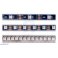 רצועת לדים Addressable RGB - אורך 1 מטר, 30 לדים (SK6812)