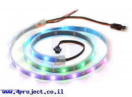 תמונה של מוצר רצועת לדים Addressable RGB - אורך 1 מטר, 30 לדים (SK6812)