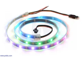 תמונה של מוצר רצועת לדים Addressable RGB - אורך 1 מטר, 30 לדים (SK6812)