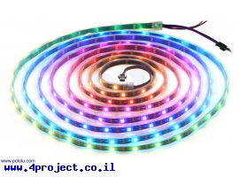 תמונה של מוצר רצועת לדים Addressable RGB - אורך 5 מטר, 150 לדים (SK6812)