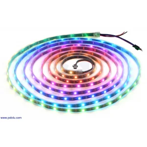 רצועת לדים Addressable RGB - אורך 5 מטר, 150 לדים (SK6812)