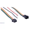 מטריצת לדים Addressable RGB 8x32 - מרחק 10 מ"מ (SK9822)