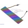 מטריצת לדים Addressable RGB 8x32 - מרחק 10 מ"מ (SK9822)