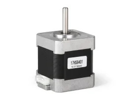 תמונה של מוצר מנוע צעד 200 צעדים, 42x48 מ"מ, 2.7V/1.5A - מחבר JST