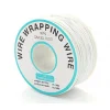 חוט WireWrap חד גידי - AWG30 - לבן - 250 מטר
