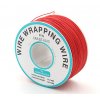 חוט WireWrap חד גידי - AWG30 - אדום - 250 מטר