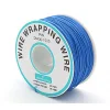 חוט WireWrap חד גידי - AWG30 - כחול - 250 מטר