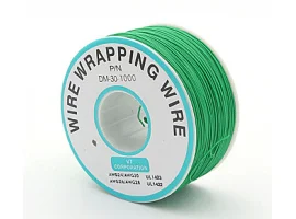 תמונה של מוצר חוט WireWrap חד גידי - AWG30 - ירוק - 250 מטר