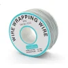חוט WireWrap חד גידי - AWG30 - אפור - 250 מטר