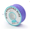 חוט WireWrap חד גידי - AWG30 - סגול - 250 מטר