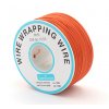חוט WireWrap חד גידי - AWG30 - כתום - 250 מטר