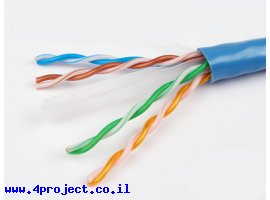תמונה של מוצר כבל רשת UTP CAT6 - לפי מטר