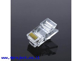 תמונה של מוצר מחבר RJ45 לכבל Ethernet