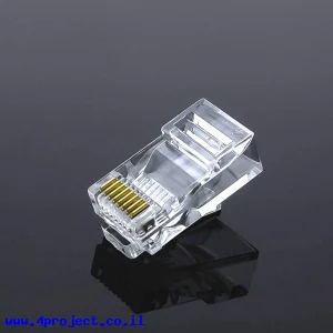 מחבר RJ45 לכבל Ethernet