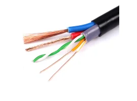תמונה של מוצר כבל עם 2 זוגות שזורים + 2x0.75mm2 - לפי מטר