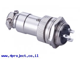 תמונה של מוצר מחבר GX16-3 (נייד + קבוע)