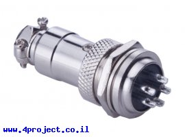 תמונה של מוצר מחבר GX16-5 (נייד + קבוע)