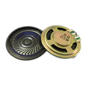 רמקול שטוח 40 מ"מ - 0.5W 8 Ohm