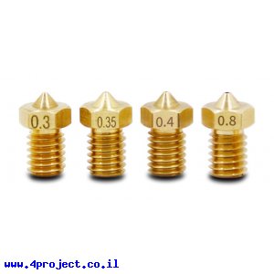 דיזה 0.3 מ"מ E3D לפלסטיק 1.75 מ"מ