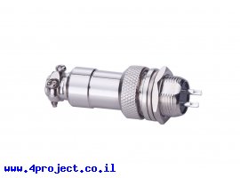 תמונה של מוצר מחבר GX12-2 (נייד + קבוע)