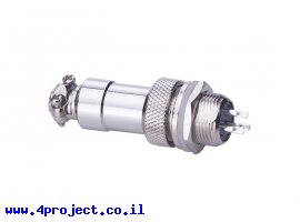 תמונה של מוצר מחבר GX12-3 (נייד + קבוע)
