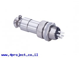 תמונה של מוצר מחבר GX12-5 (נייד + קבוע)