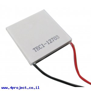 רכיב פלטייה Peltier - 30x30mm - 27W